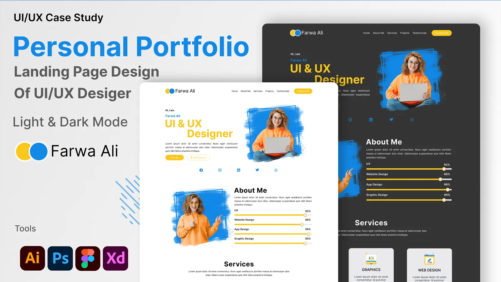 Contoh Web Portofolio Pribadi
