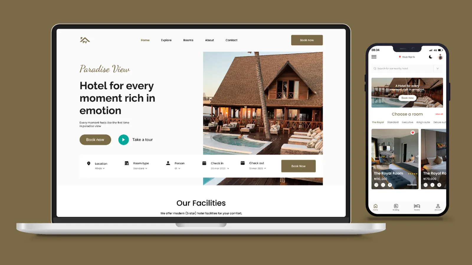 Contoh Website Design