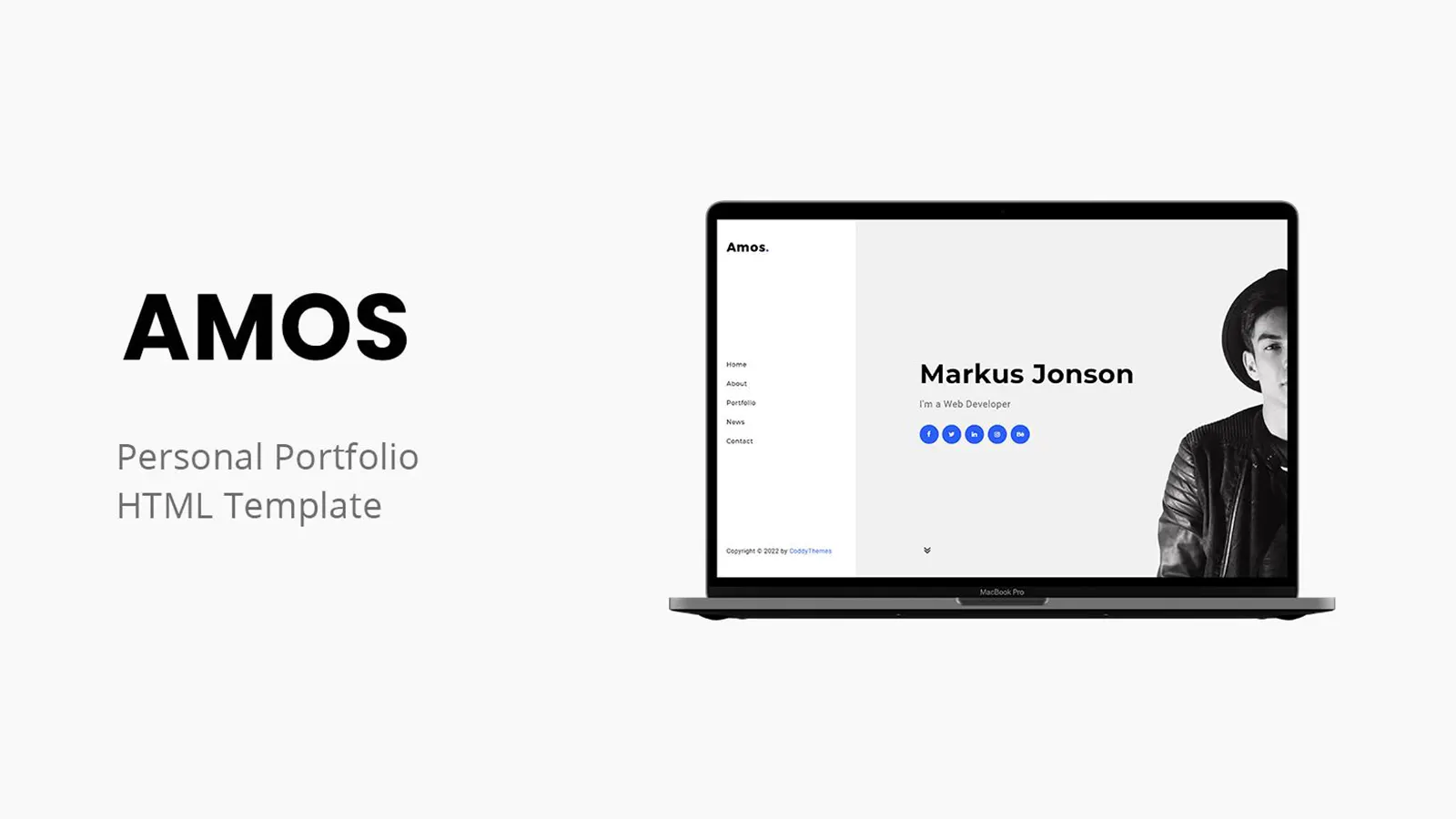 Contoh Website Portofolio Pribadi