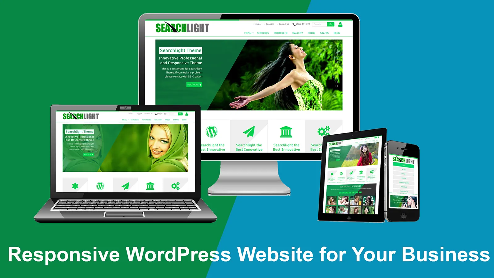 Contoh Website WordPress